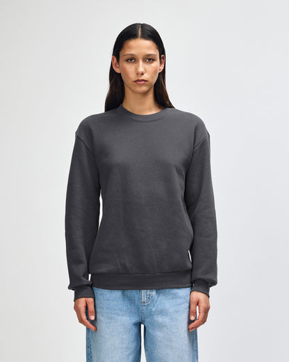 American Apparel Reflex Fleece Unisex Crewneck Sweatshirt - Asphalt