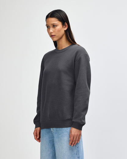 American Apparel Reflex Fleece Unisex Crewneck Sweatshirt - Asphalt