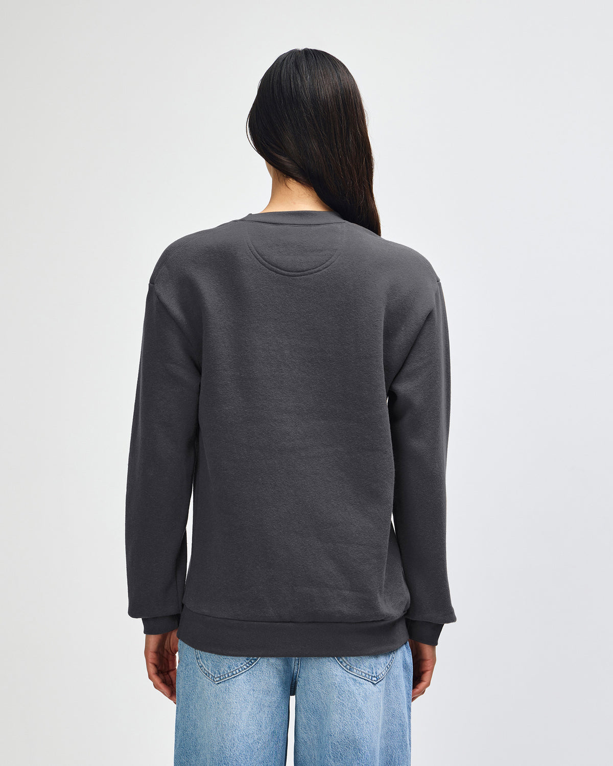 American Apparel Reflex Fleece Unisex Crewneck Sweatshirt - Asphalt