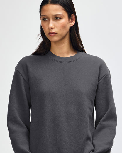 American Apparel Reflex Fleece Unisex Crewneck Sweatshirt - Asphalt
