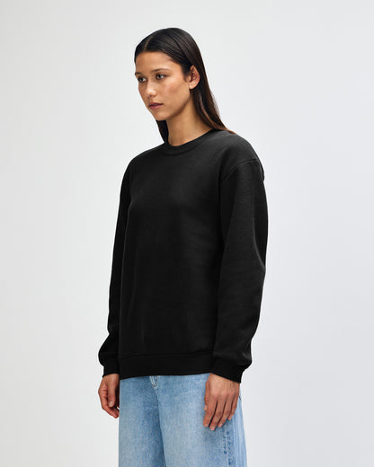 American Apparel Reflex Fleece Unisex Crewneck Sweatshirt - Black