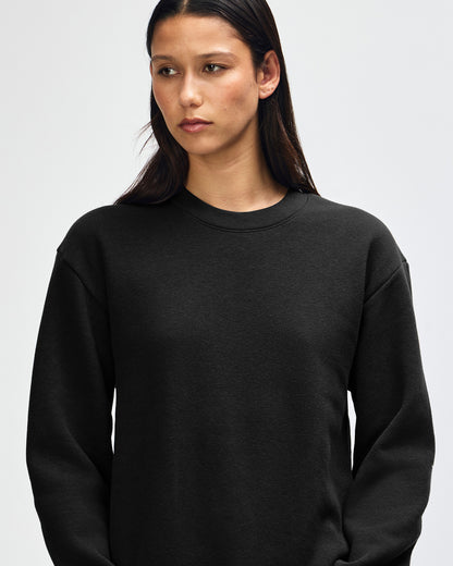 American Apparel Reflex Fleece Unisex Crewneck Sweatshirt - Black