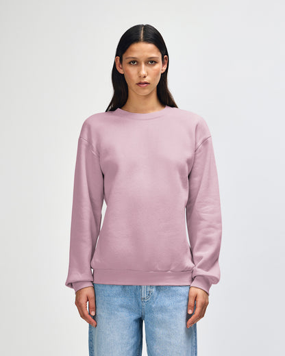 American Apparel Reflex Fleece Unisex Crewneck Sweatshirt - Blush