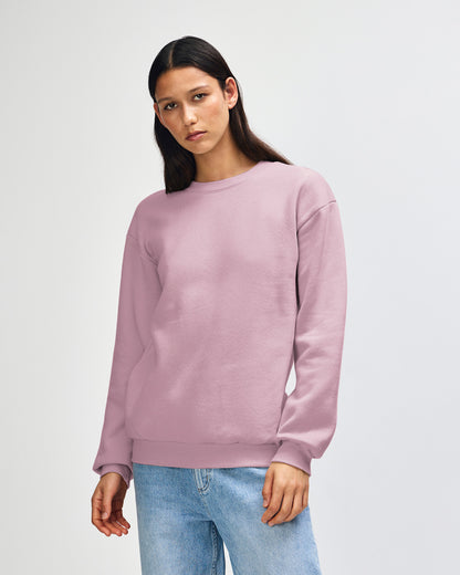 American Apparel Reflex Fleece Unisex Crewneck Sweatshirt - Blush