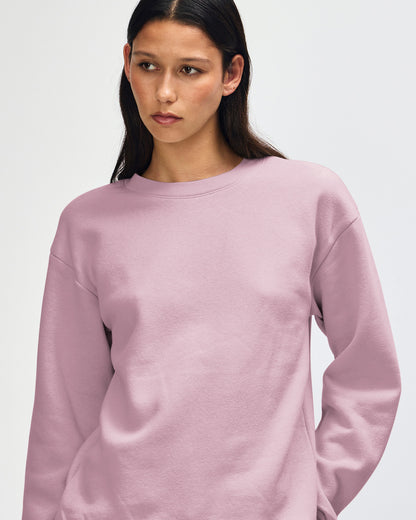 American Apparel Reflex Fleece Unisex Crewneck Sweatshirt - Blush