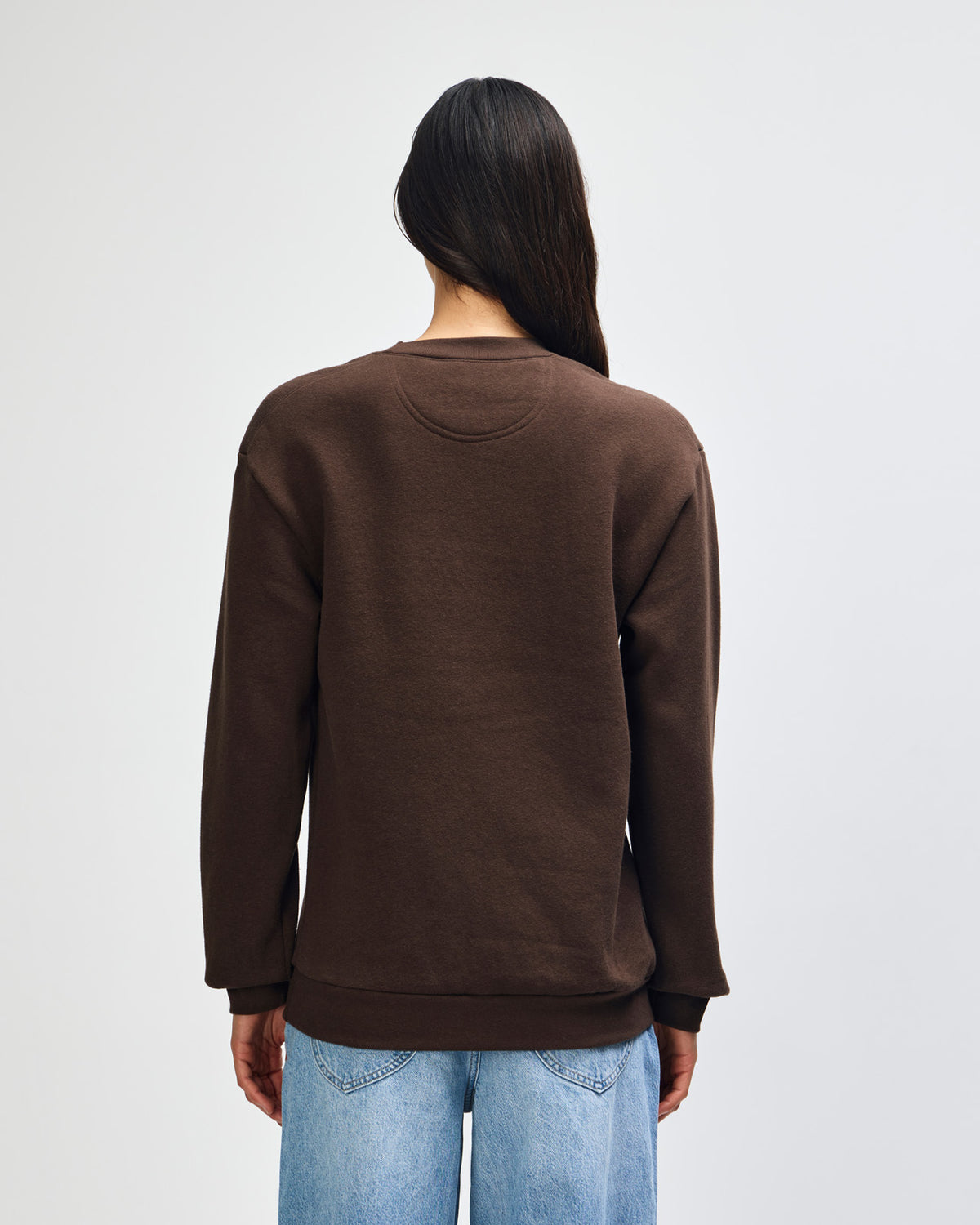 American Apparel Reflex Fleece Unisex Crewneck Sweatshirt - Brown