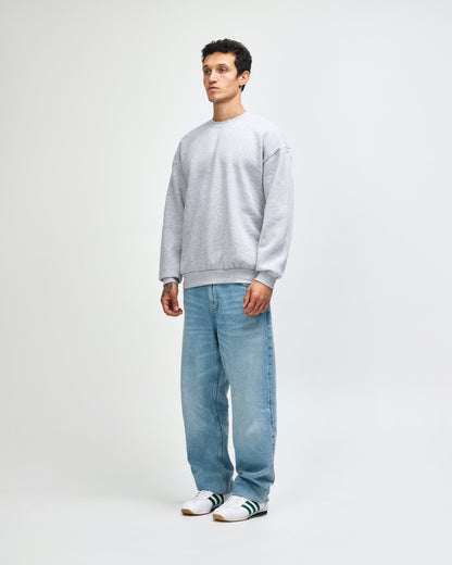American Apparel Reflex Fleece Unisex Crewneck Sweatshirt - Heather Grey