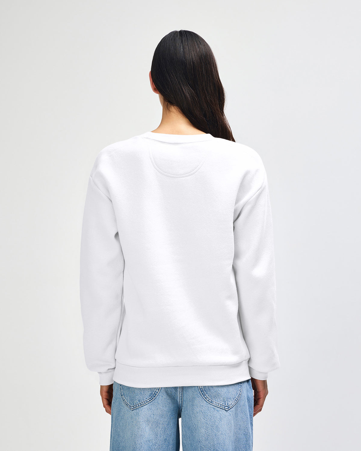 American Apparel Reflex Fleece Unisex Crewneck Sweatshirt - White