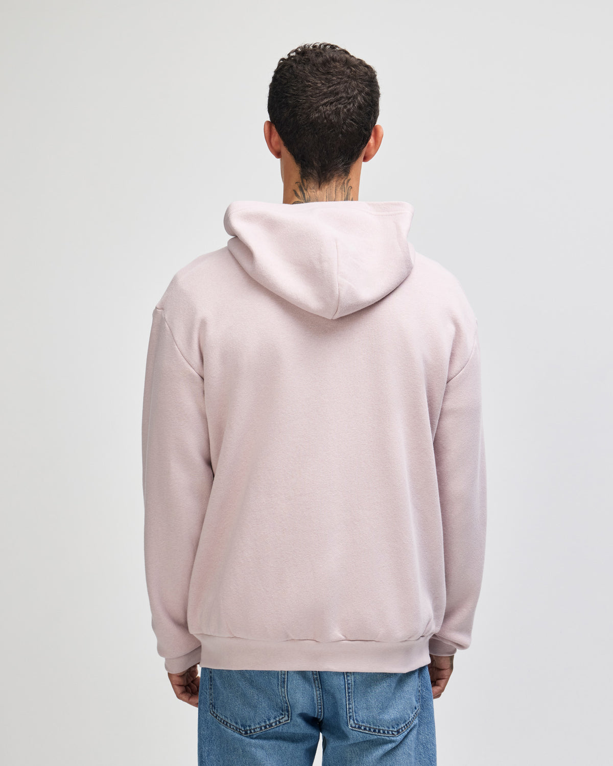 American Apparel Reflex Fleece Unisex Full Zip Hooded Sweat - Blush