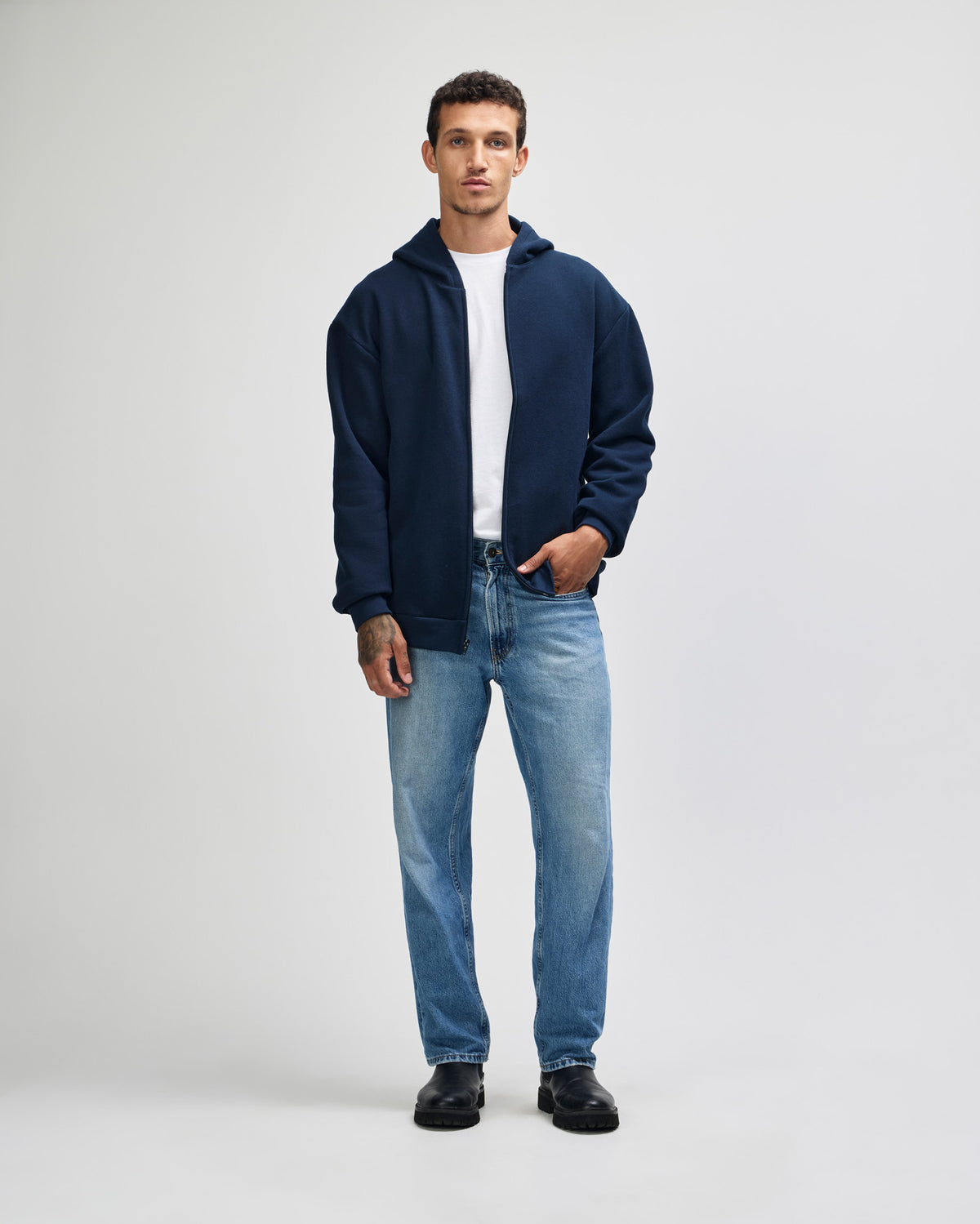 American Apparel Reflex Fleece Unisex Full Zip Hooded Sweat