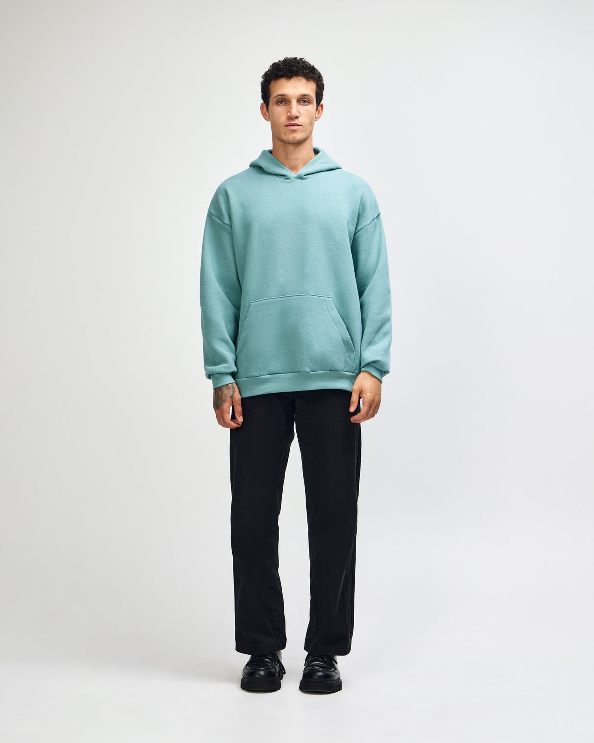 American Apparel Reflex Fleece Unisex Hooded Sweatshirt - Arctic