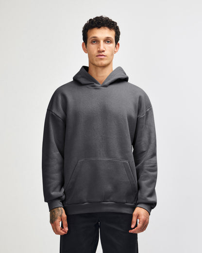 American Apparel Reflex Fleece Unisex Hooded Sweatshirt - Asphalt