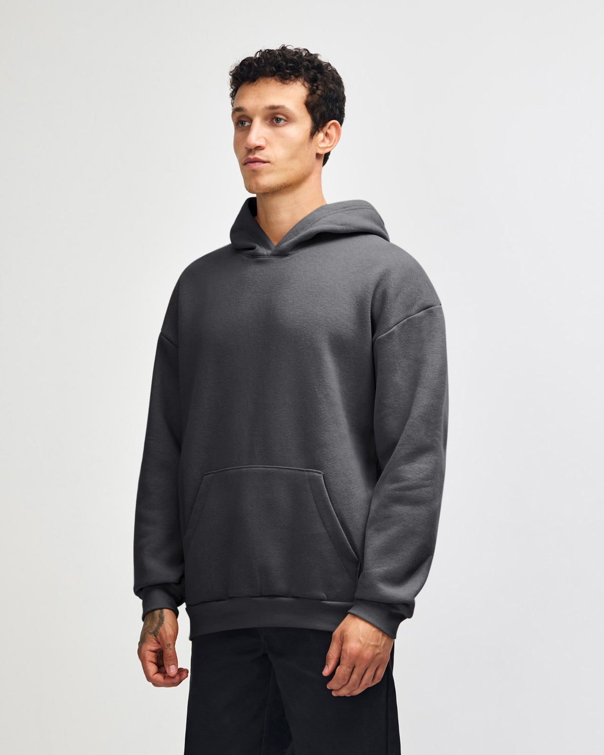 American Apparel Reflex Fleece Unisex Hooded Sweatshirt - Asphalt