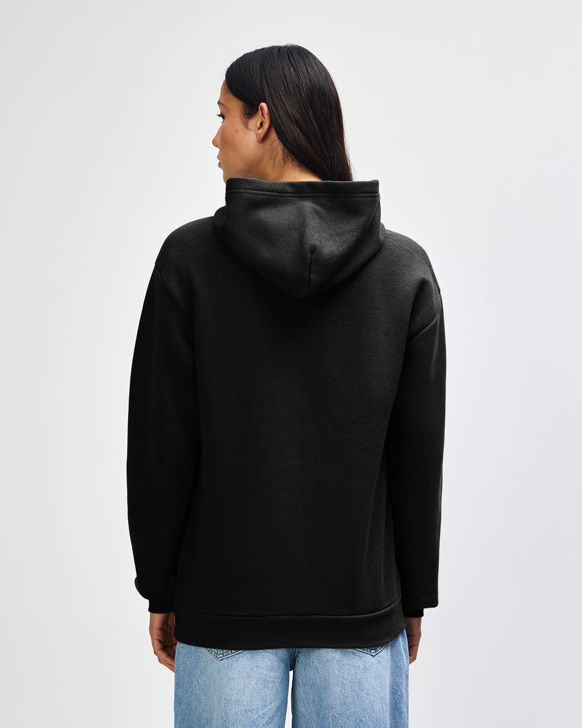 American Apparel Reflex Fleece Unisex Hooded Sweatshirt - Black