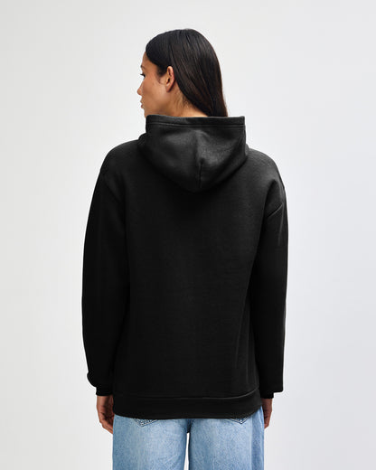 American Apparel Reflex Fleece Unisex Hooded Sweatshirt - Black