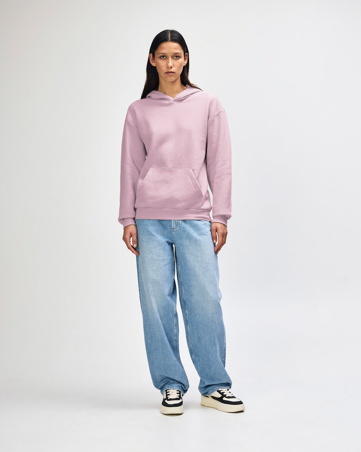American Apparel Reflex Fleece Unisex Hooded Sweatshirt - Blush