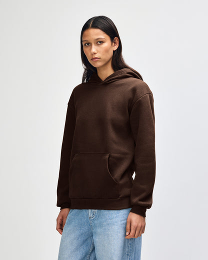 American Apparel Reflex Fleece Unisex Hooded Sweatshirt - Brown