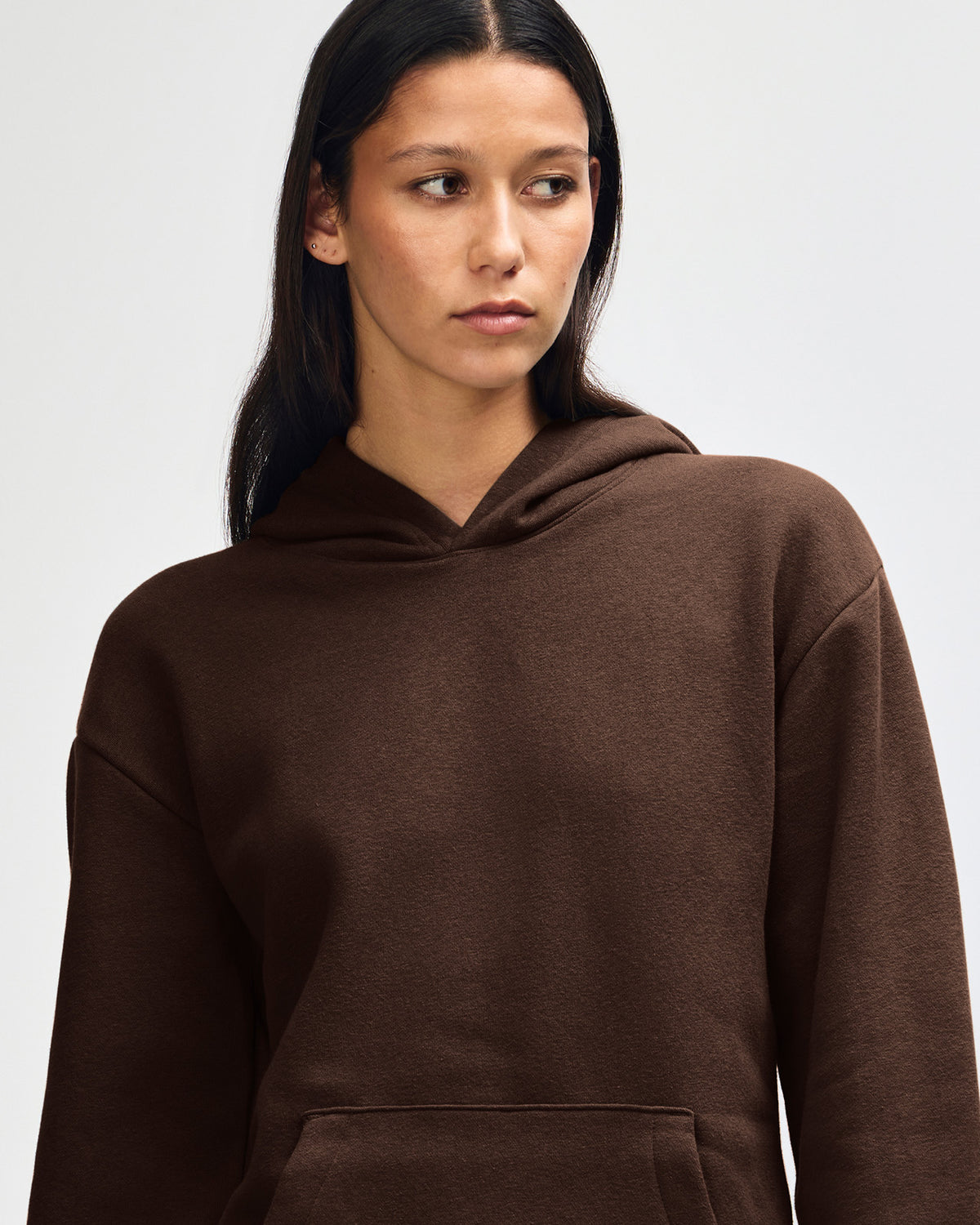 American Apparel Reflex Fleece Unisex Hooded Sweatshirt - Brown