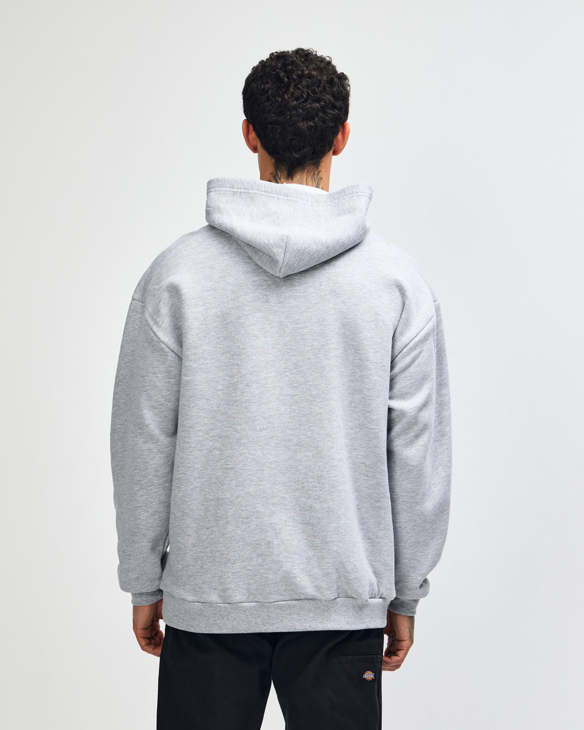 American Apparel Reflex Fleece Unisex Hooded Sweatshirt - Heather Grey