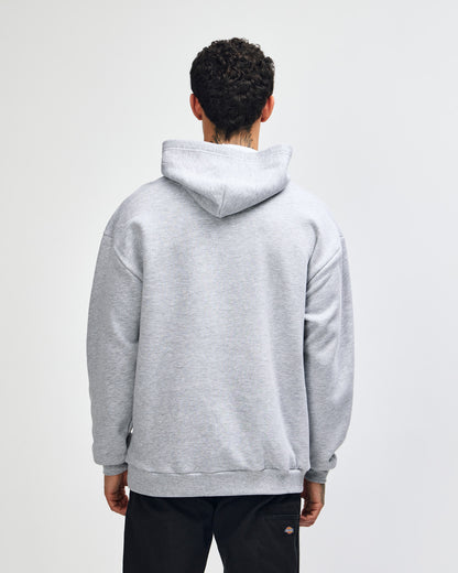 American Apparel Reflex Fleece Unisex Hooded Sweatshirt - Heather Grey