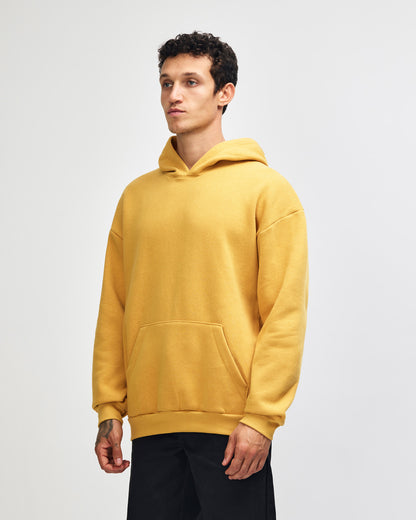 American Apparel Reflex Fleece Unisex Hooded Sweatshirt - Mustard