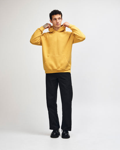American Apparel Reflex Fleece Unisex Hooded Sweatshirt - Mustard