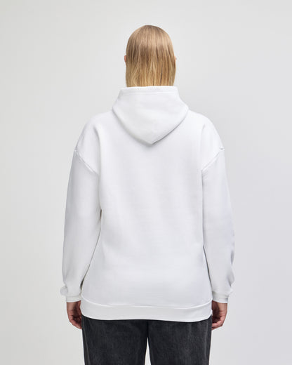 American Apparel Reflex Fleece Unisex Hooded Sweatshirt - White
