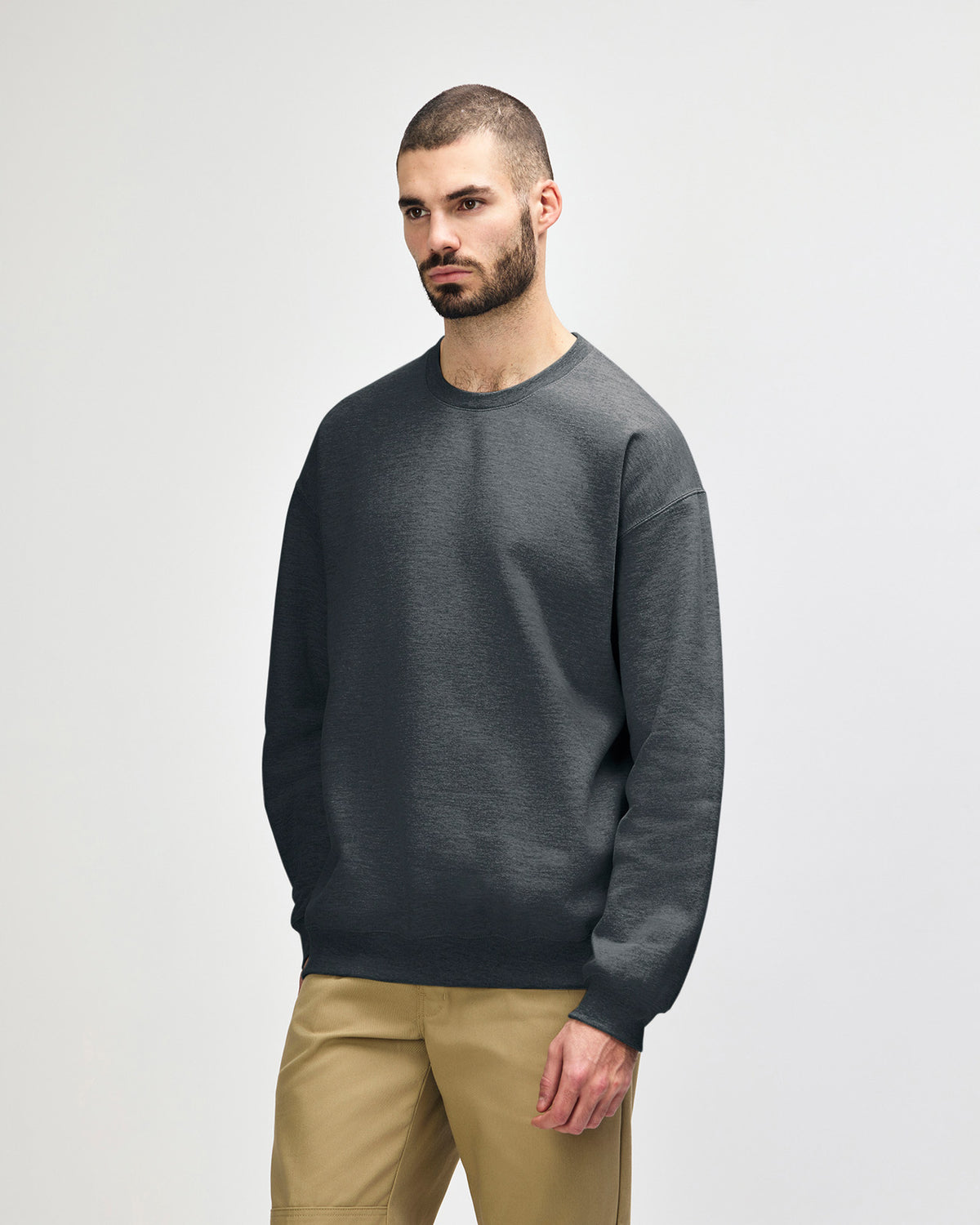 Gildan Softstyle Adult Sweatshirt - Dark Heather