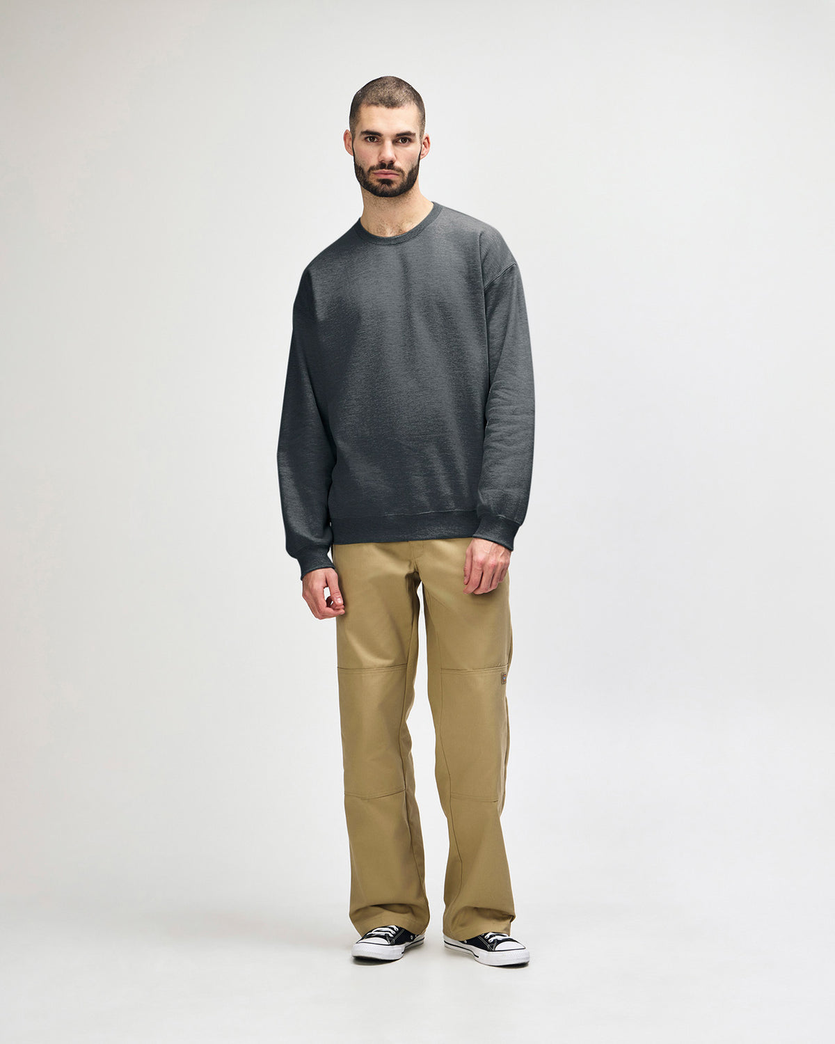 Gildan Softstyle Adult Sweatshirt - Dark Heather