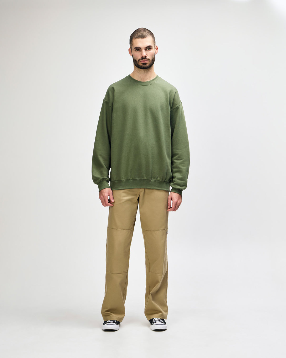 Gildan Softstyle Adult Sweatshirt - Military Green
