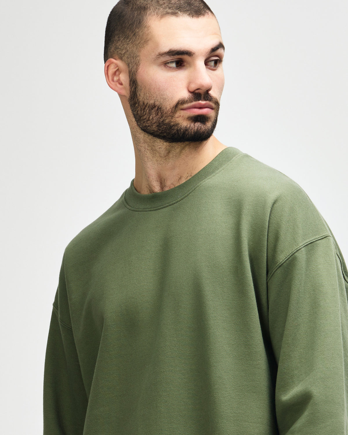 Gildan Softstyle Adult Sweatshirt - Military Green