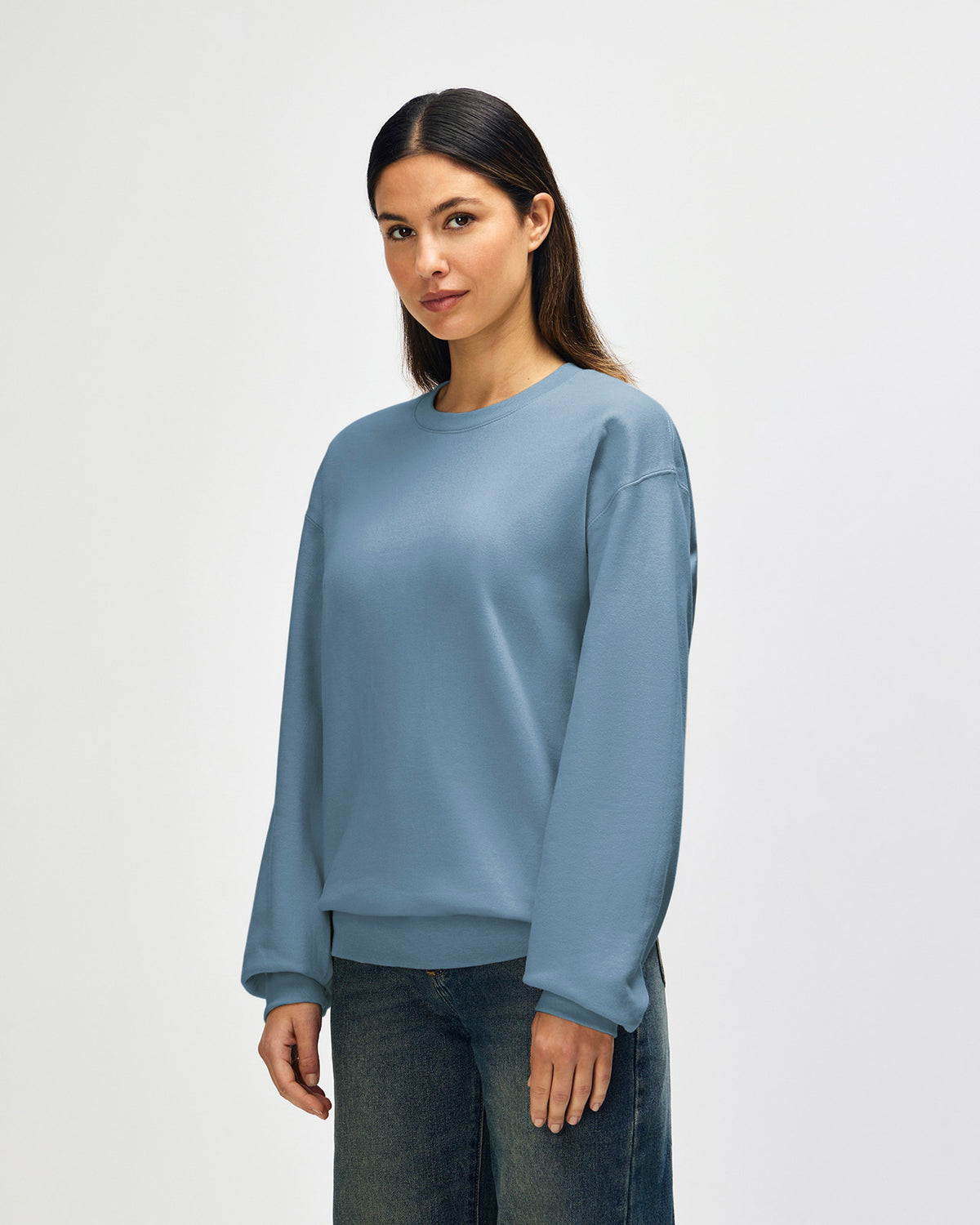 Gildan Softstyle Adult Sweatshirt - Stone Blue