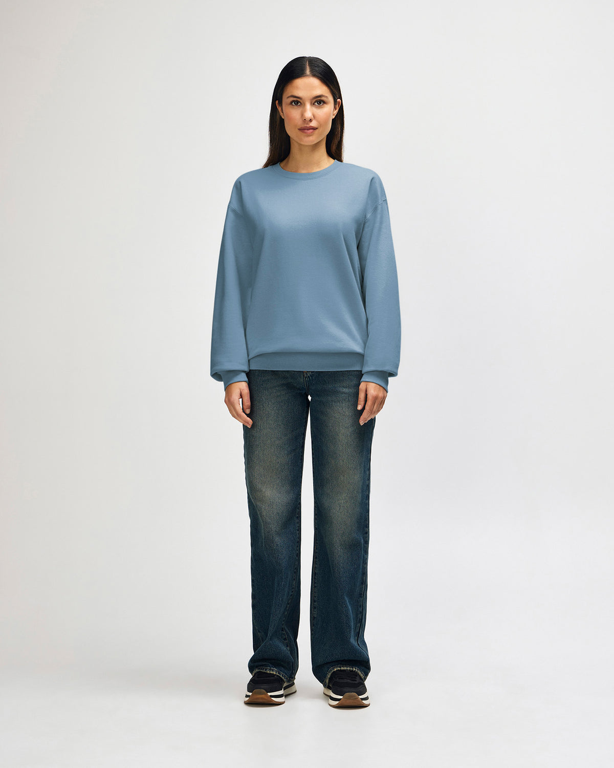 Gildan Softstyle Adult Sweatshirt - Stone Blue