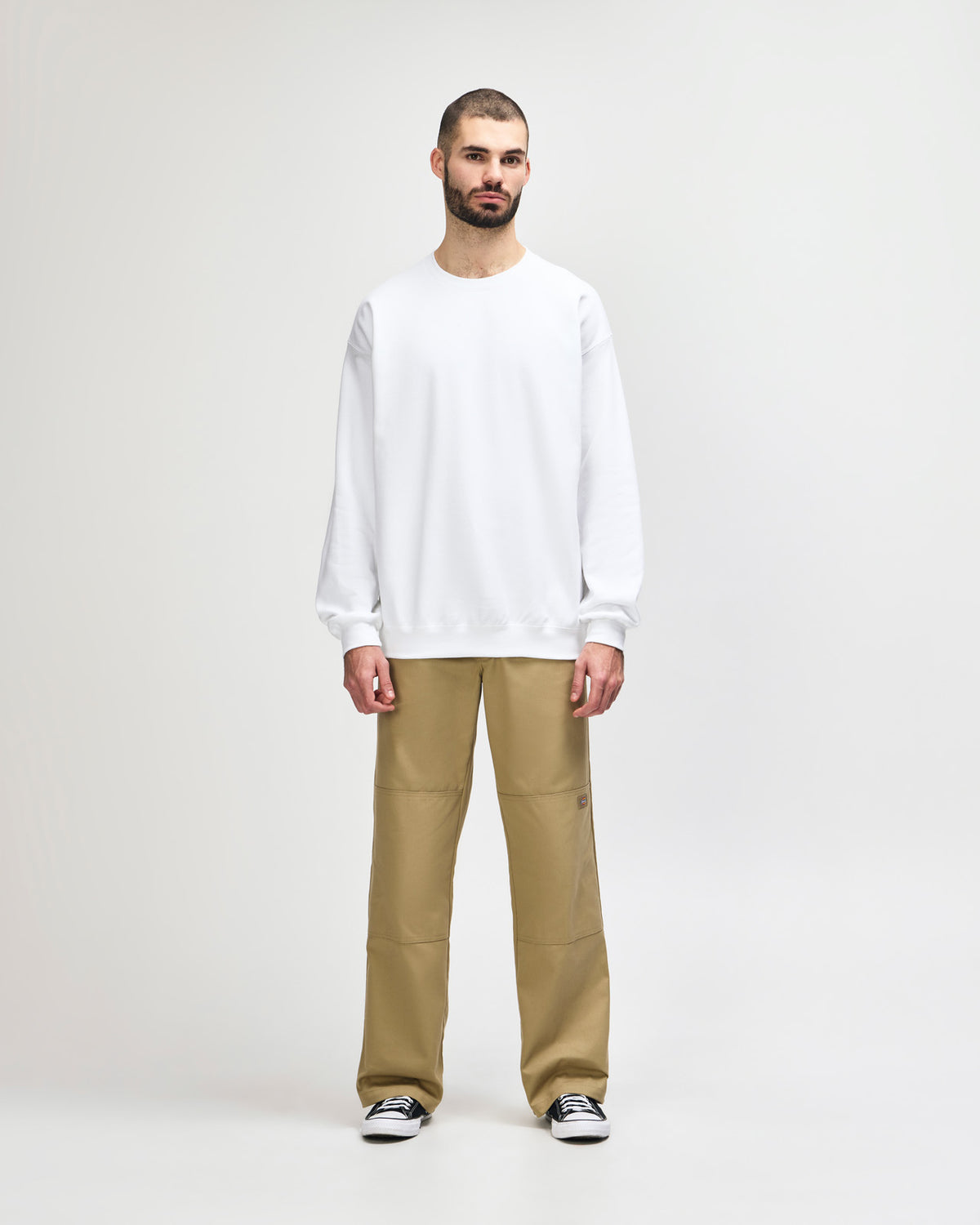 Gildan Softstyle Adult Sweatshirt - White