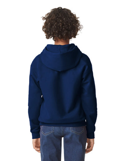 Gildan Softstyle Youth Hooded Sweatshirt - Navy