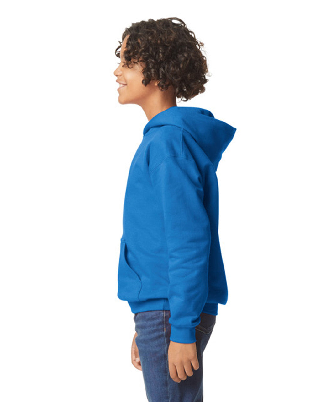 Gildan Softstyle Youth Hooded Sweatshirt - Royal