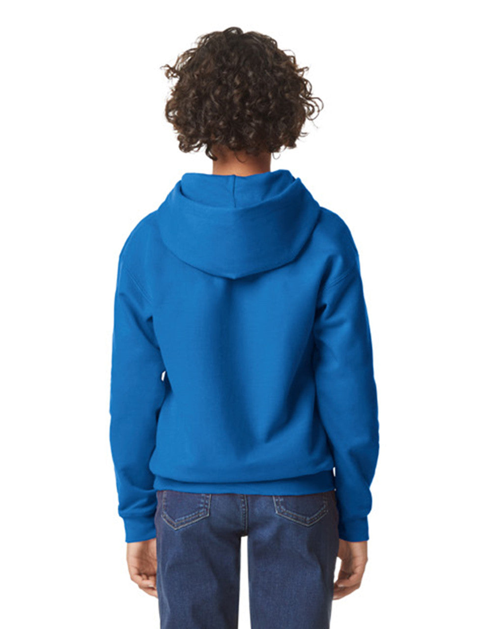 Gildan Softstyle Youth Hooded Sweatshirt - Royal