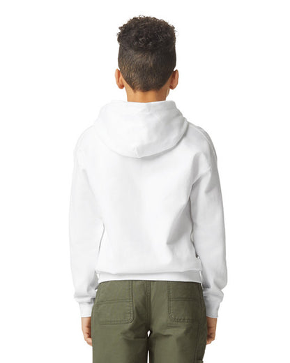 Gildan Softstyle Youth Hooded Sweatshirt - White