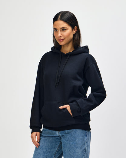 Gildan Softstyle Adult Hooded Sweatshirt - Black