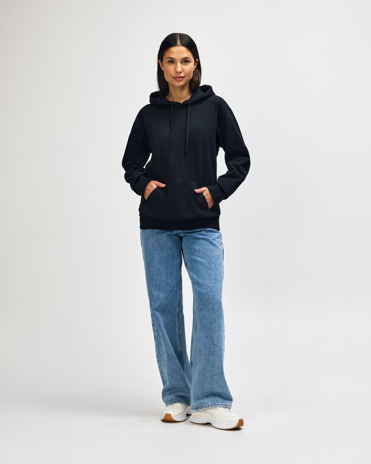 Gildan Softstyle Adult Hooded Sweatshirt - Black