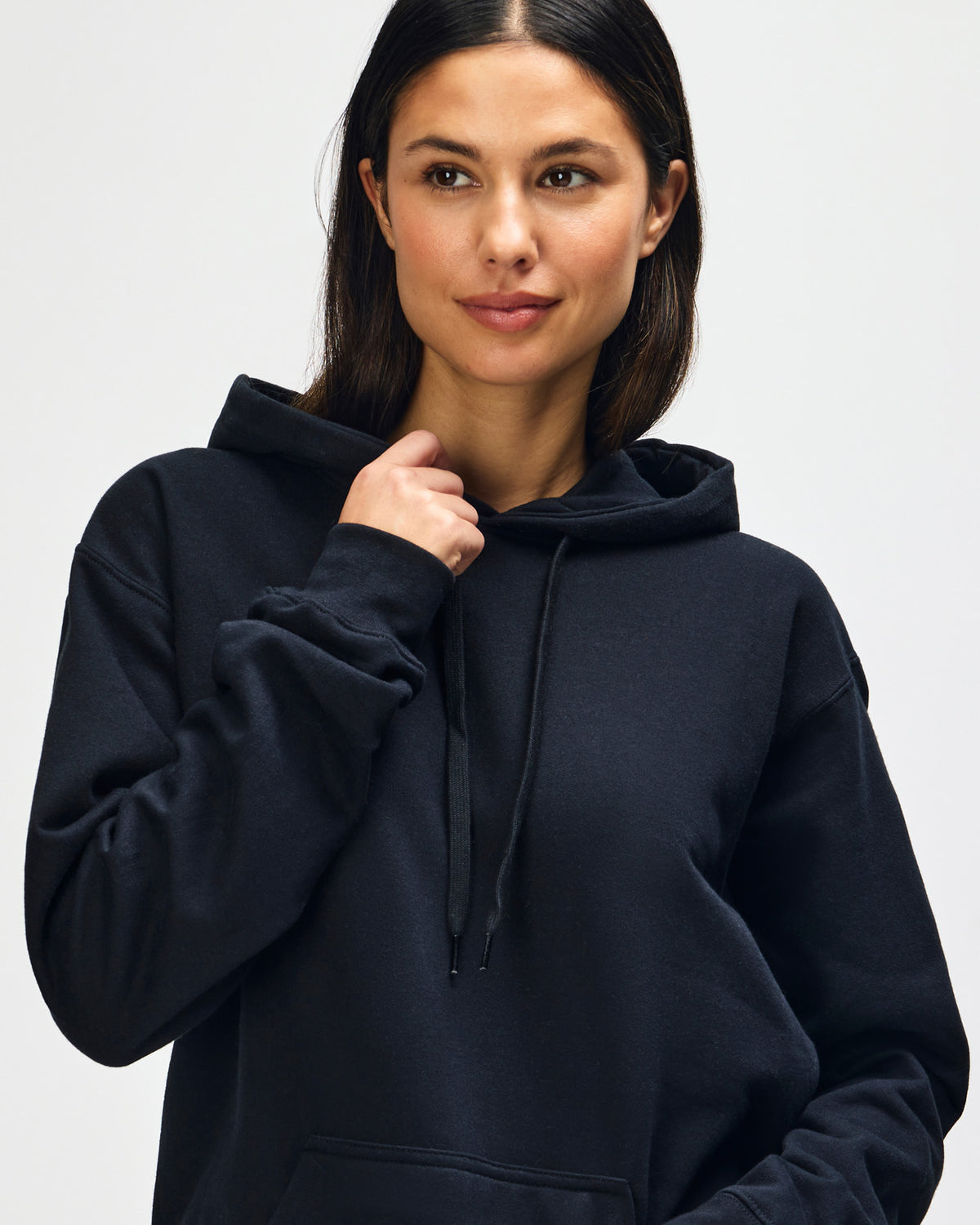 Gildan Softstyle Adult Hooded Sweatshirt - Black