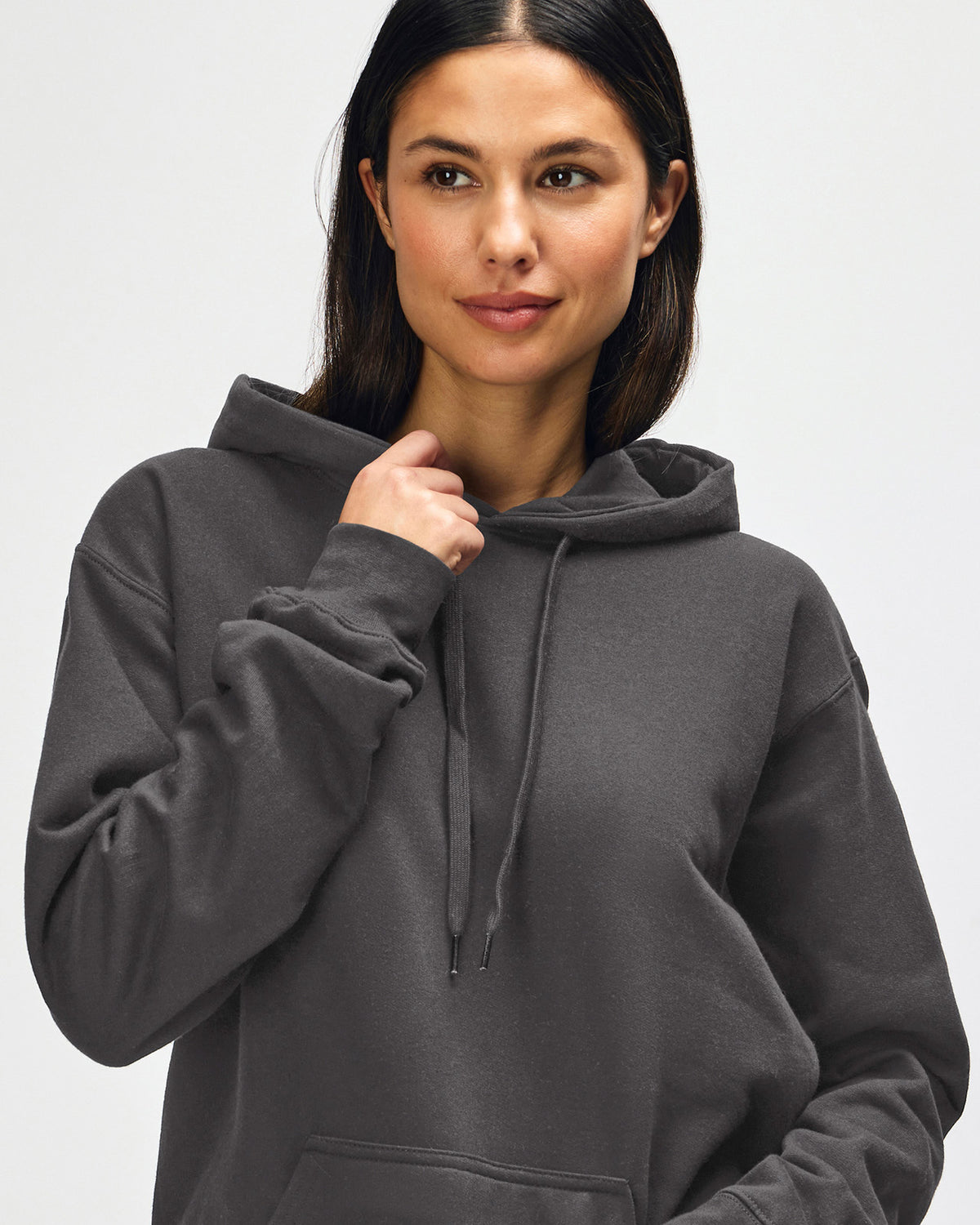 Gildan Softstyle Adult Hooded Sweatshirt - Charcoal