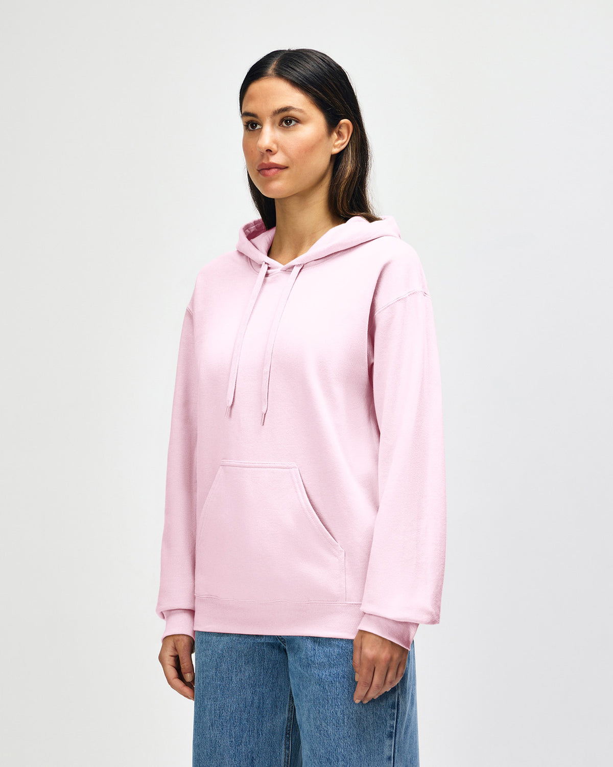 Gildan Softstyle Adult Hooded Sweatshirt - Light Pink