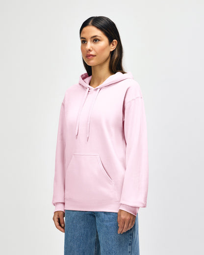 Gildan Softstyle Adult Hooded Sweatshirt - Light Pink