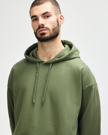 Gildan Softstyle Adult Hooded Sweatshirt - Military Green