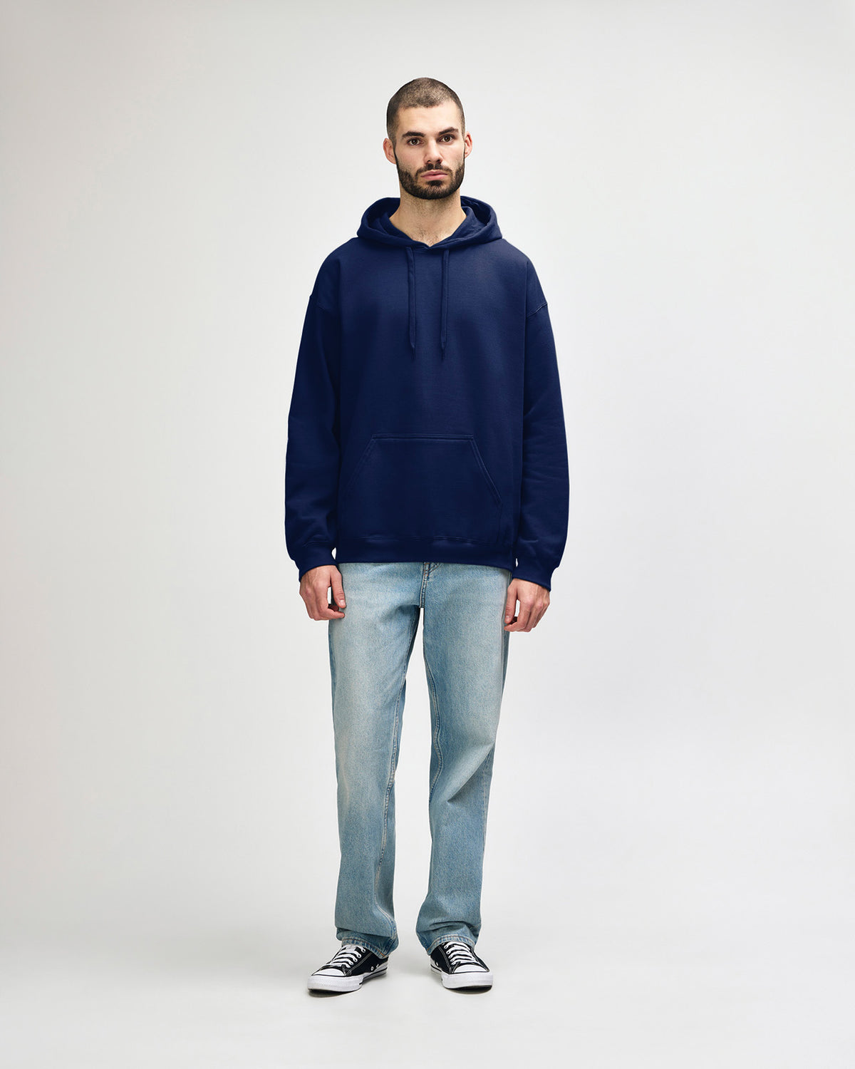 Gildan Softstyle Adult Hooded Sweatshirt - Navy
