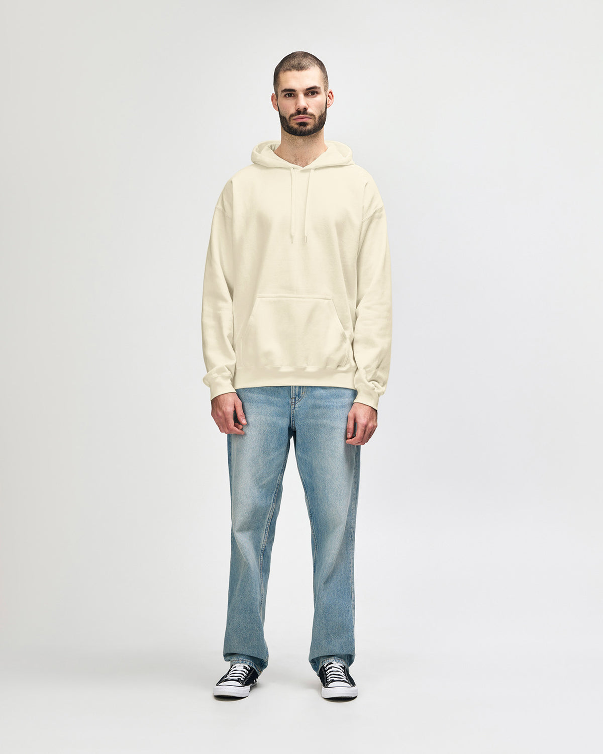 Gildan Softstyle Adult Hooded Sweatshirt - Off White
