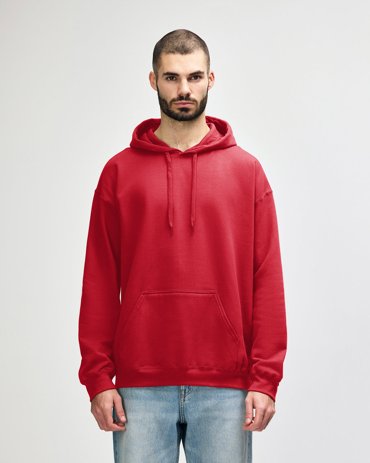 Gildan Softstyle Adult Hooded Sweatshirt - Red