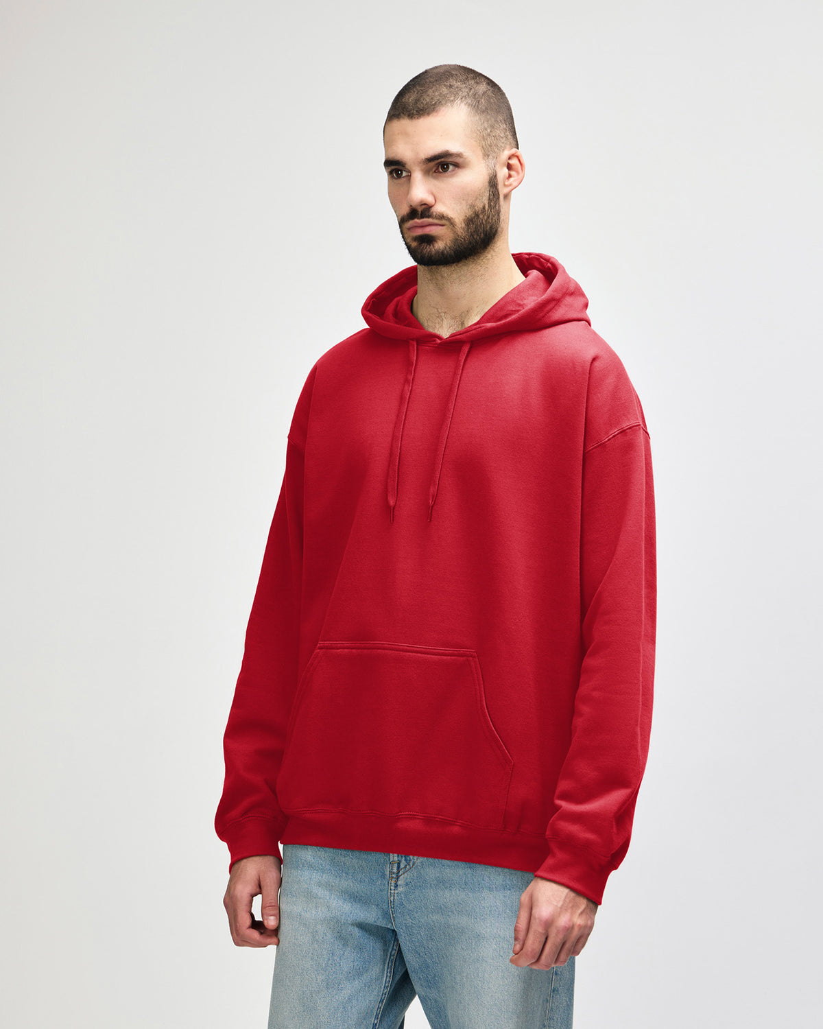 Gildan Softstyle Adult Hooded Sweatshirt - Red
