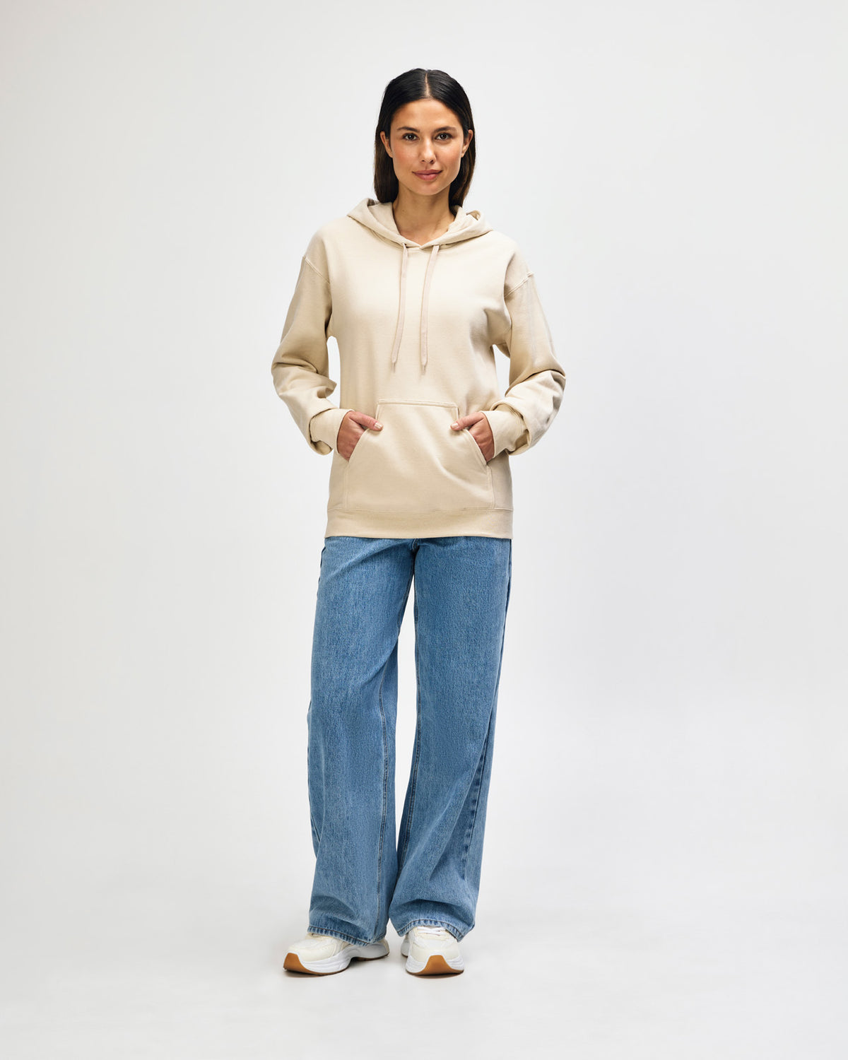 Gildan Softstyle Adult Hooded Sweatshirt - Sand